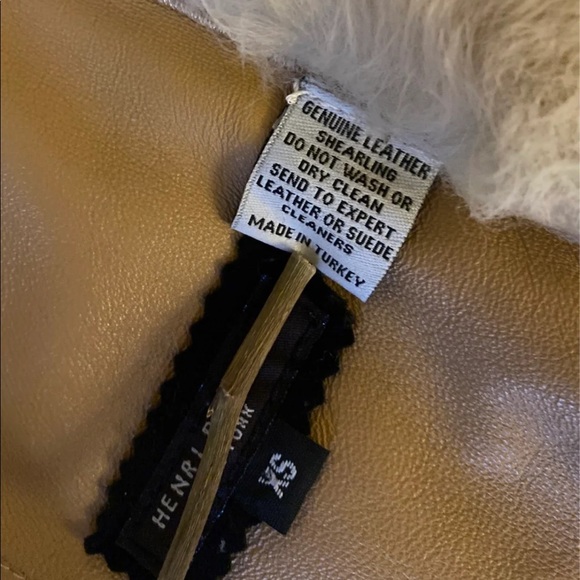 Genuine shearling vest XS Henri Bendel - Picture 4 of 4